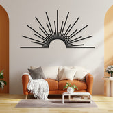 Sun Metal Art Wall Decor | Yedwo